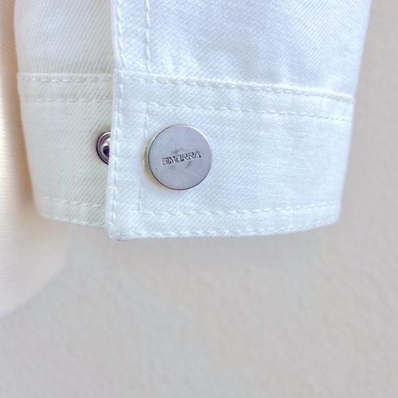 Javier Simorra White Jean Jacket - Picture 6 of 13